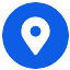 Map (Generic) Icon Medium Circle